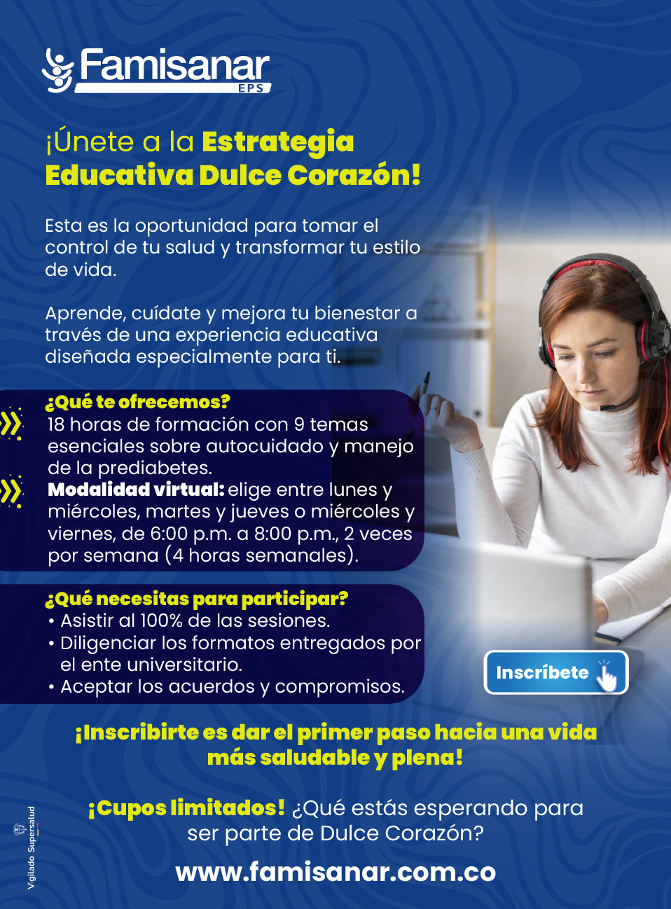 Estrategia educativa Mundo Saludable - inscríbete